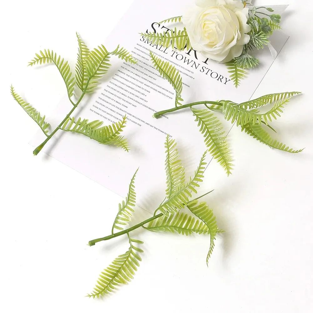 Artificial Green Leaf Garland Decor Set 21