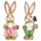 Straw Easter Bunny Decoration Ornament 8