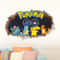 Cute Pikachu Cartoon Wall Sticker 1