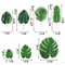 Artificial Palm Leaf Party Decor Set 2