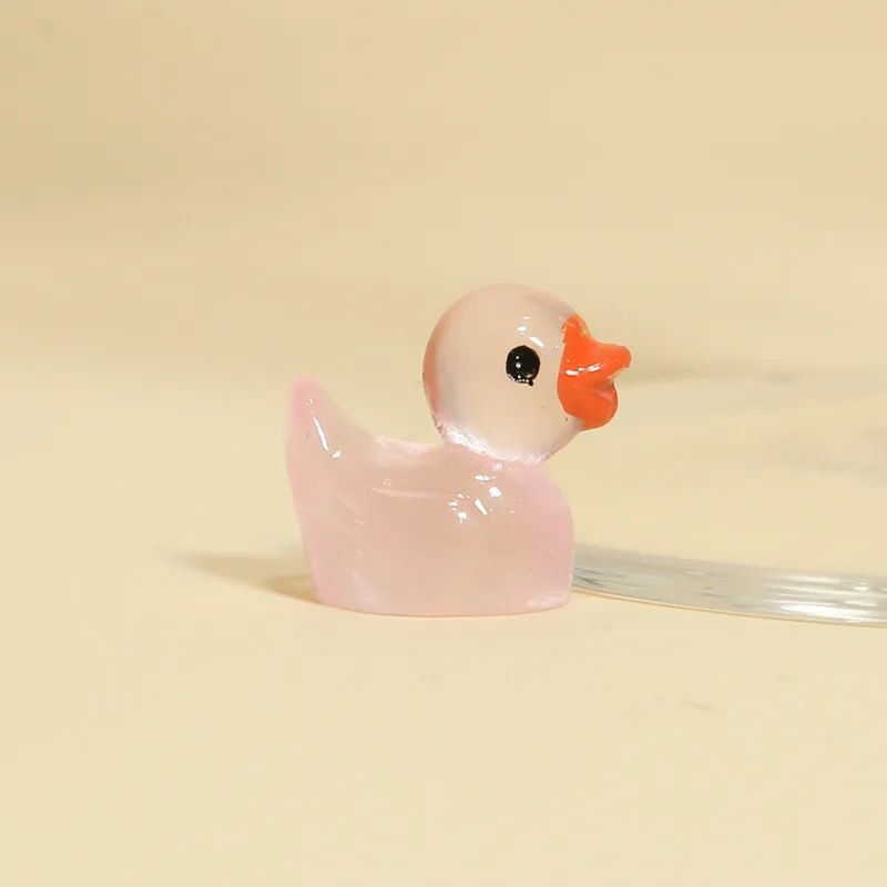 Glow In The Dark Mini Duck Figurines 6