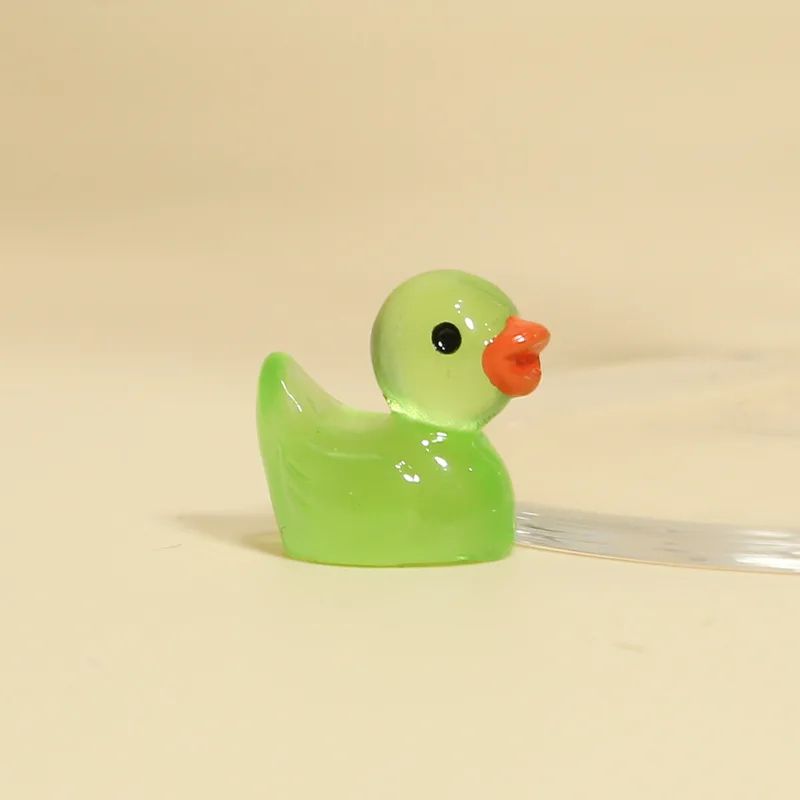 Glow In The Dark Mini Duck Figurines 8