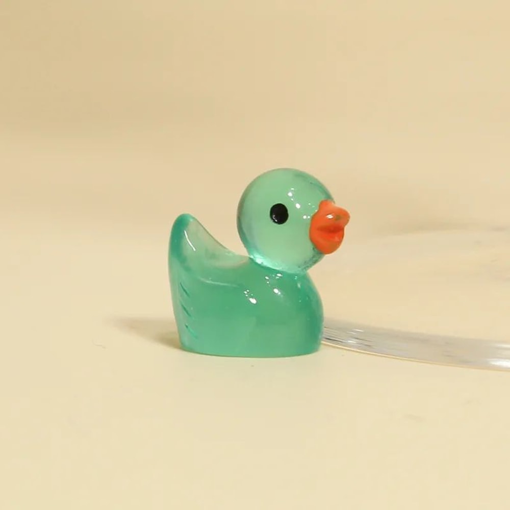 Glow In The Dark Mini Duck Figurines 9