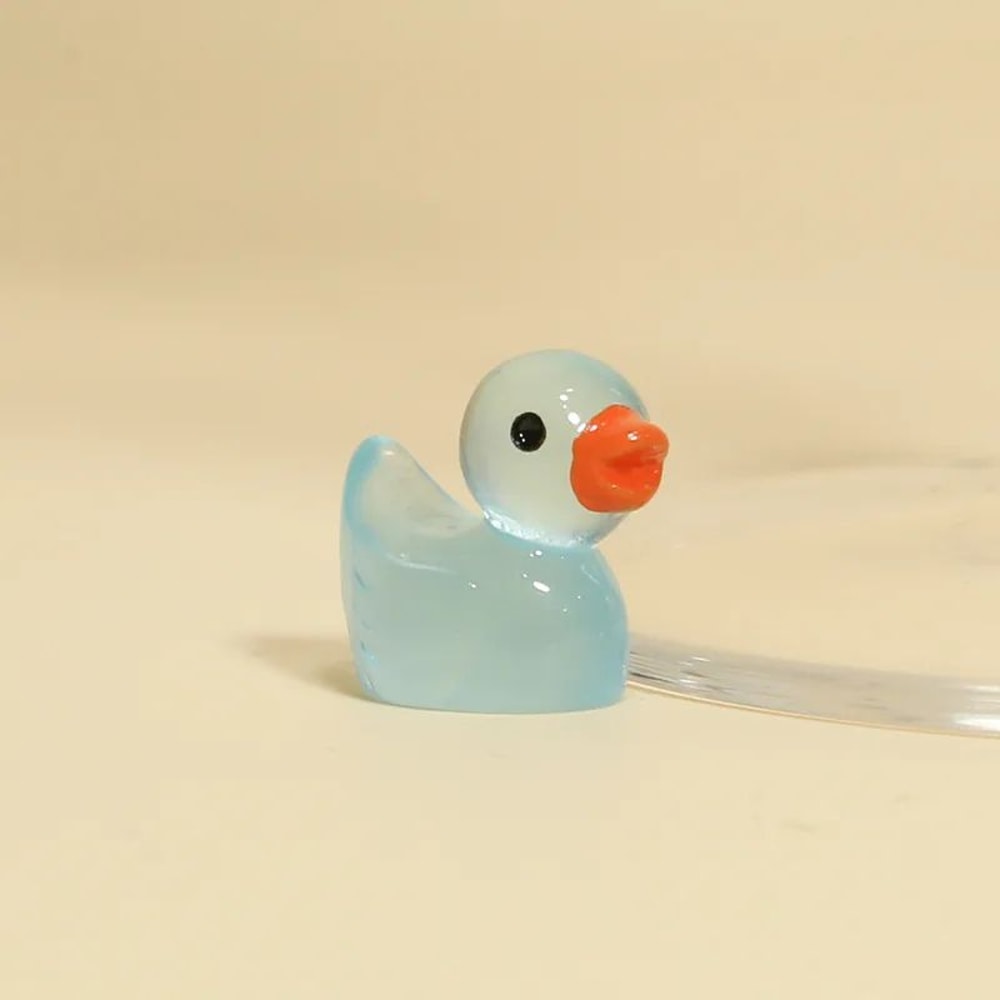 Glow In The Dark Mini Duck Figurines 10
