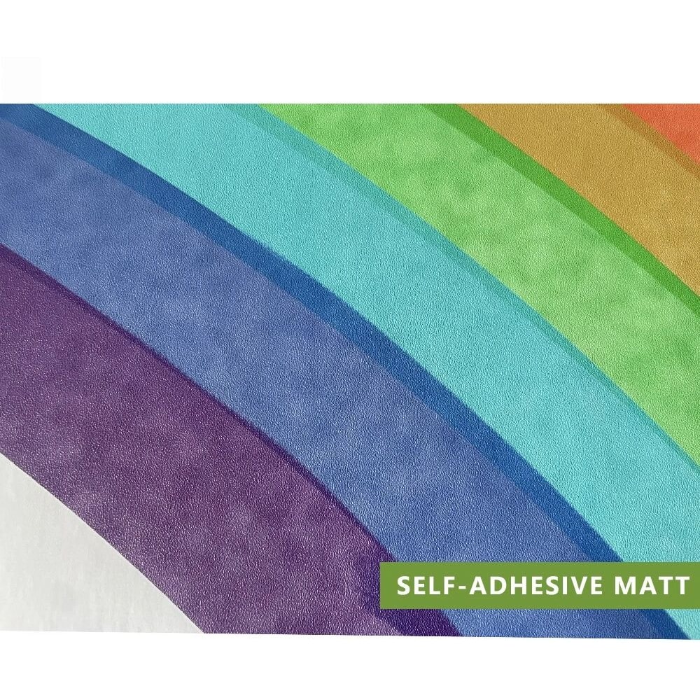 Pastel Rainbow Wall Sticker Nursery Kids Room Decor 6