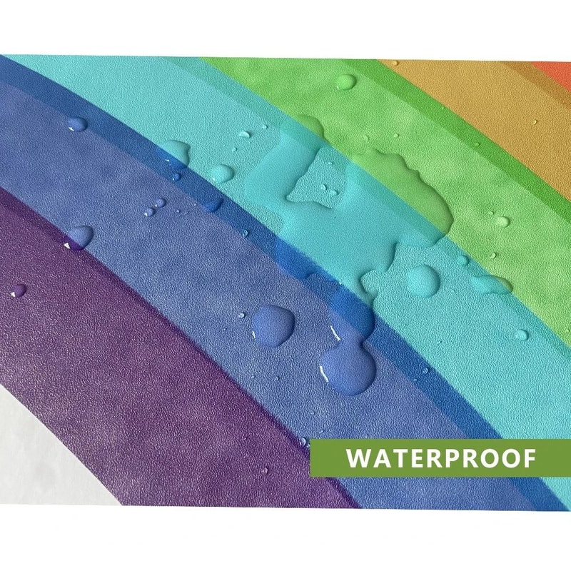 Pastel Rainbow Wall Sticker Nursery Kids Room Decor 7