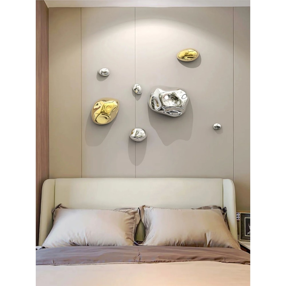 Abstract Stone Style Wall Hanging Pendant Decor 3