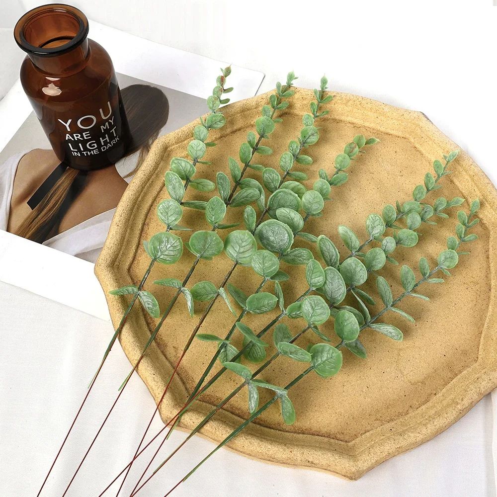 Artificial Eucalyptus Stems Greenery For DIY Decor 10