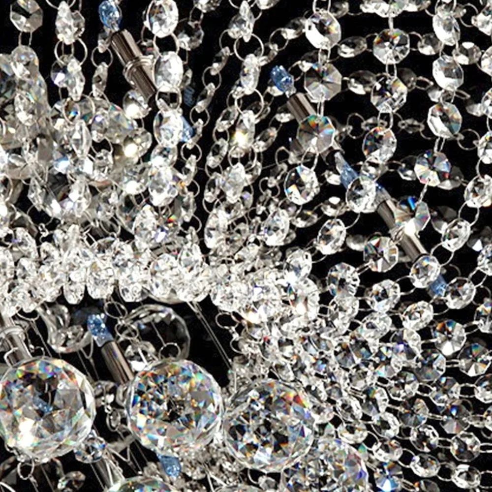 Faceted Crystal Ball Prism Suncatcher Chandelier Pendant 4