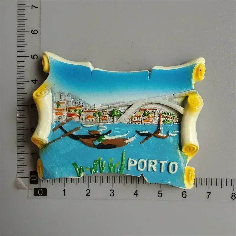 Portugal Souvenir Fridge Magnet Resin Travel Collection 21