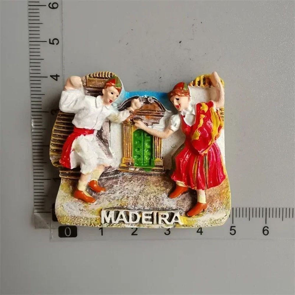 Portugal Souvenir Fridge Magnet Resin Travel Collection 27