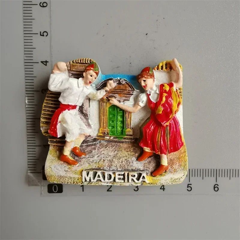 Portugal Souvenir Fridge Magnet Resin Travel Collection 27