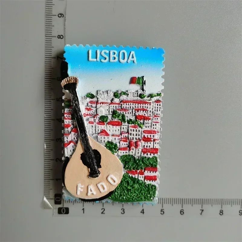 Portugal Souvenir Fridge Magnet Resin Travel Collection 10