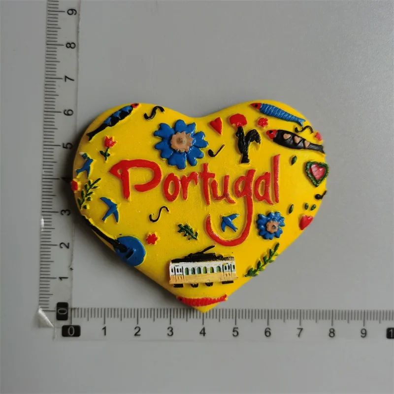 Portugal Souvenir Fridge Magnet Resin Travel Collection 9