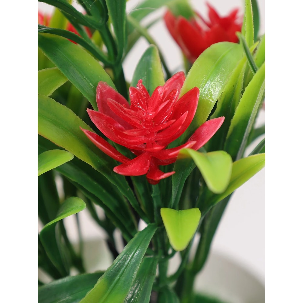 Colorful Artificial Potted Flower Bonsai Decor 8