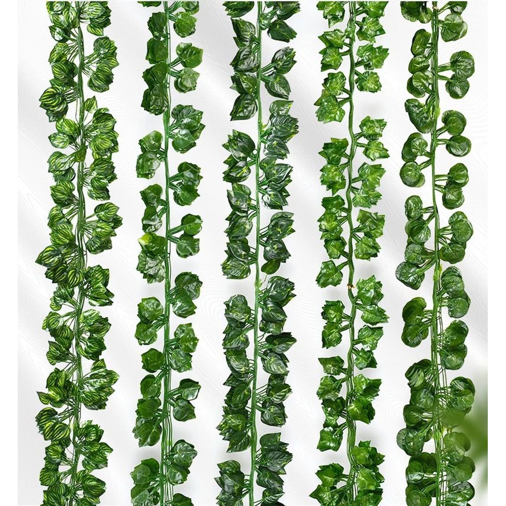 Artificial Ivy Leaf Garland Vine Decor 6