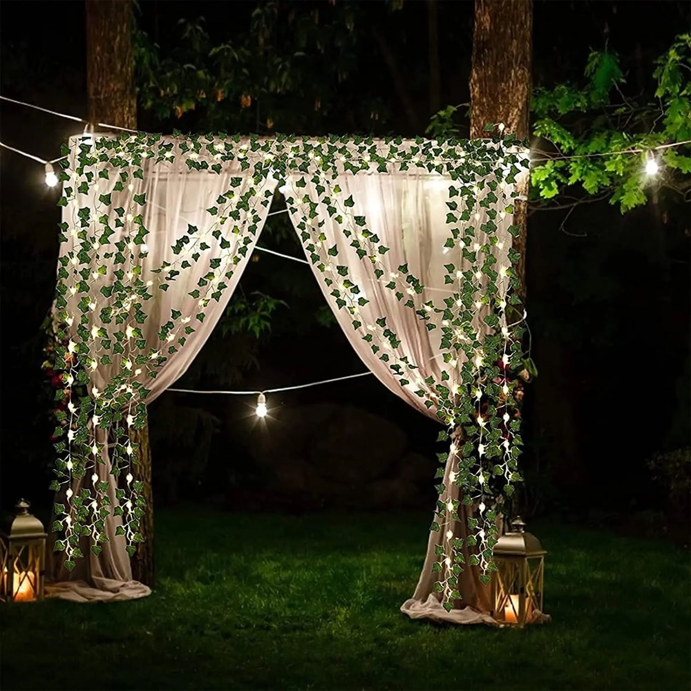 Artificial Ivy Leaf Garland Vine Decor 16