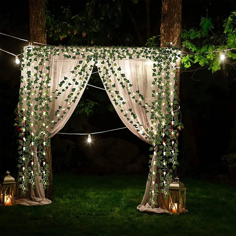 Artificial Ivy Leaf Garland Vine Decor 16