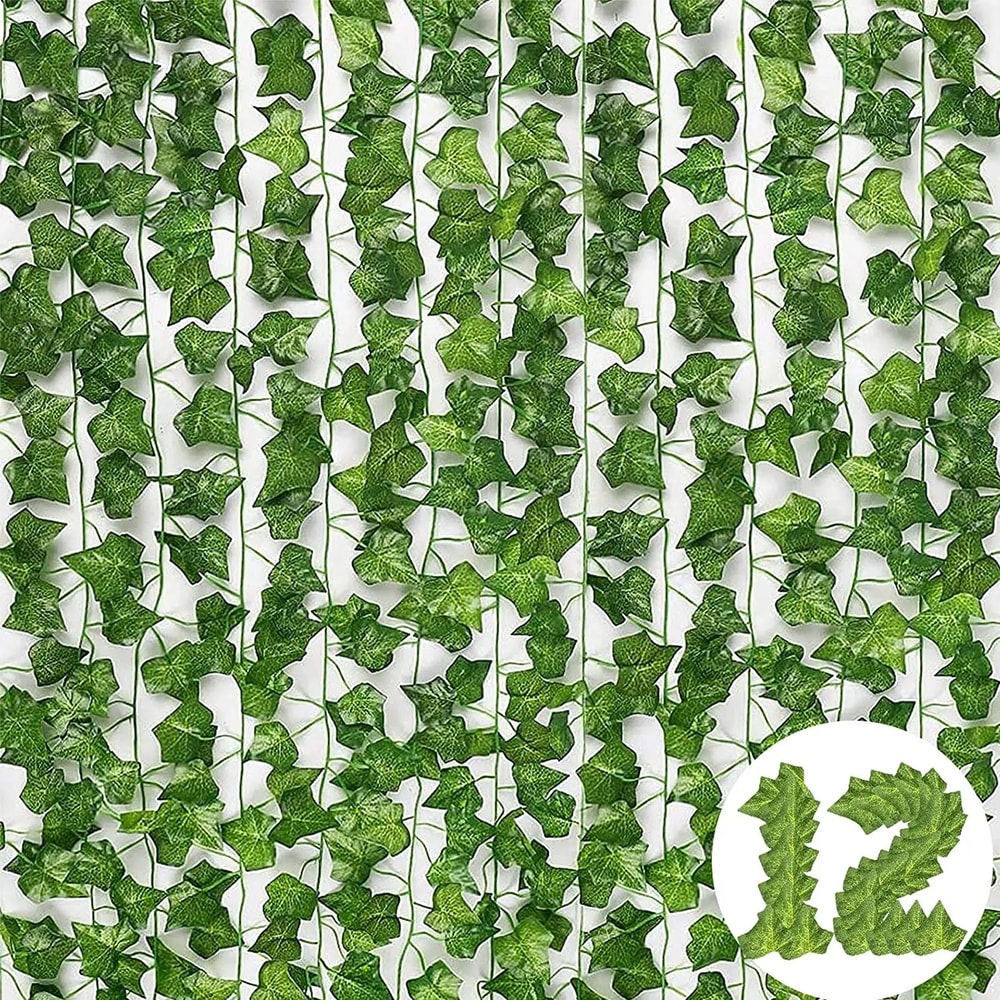 Artificial Ivy Leaf Garland Vine Decor 7