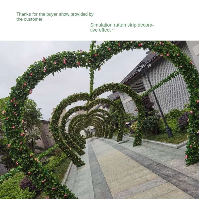 Artificial Ivy Leaf Garland Vine Decor 9