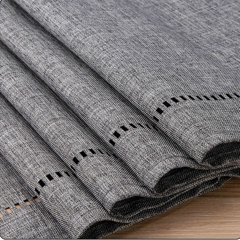 Solid Color Linen Table Runner Decor 2