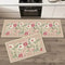 Floral Non Slip Absorbent Kitchen Rug 5