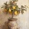 Retro Lemon Canvas Wall Art Decor 5