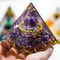 Crystal Energy Pyramid Chakra Healing Decor 0