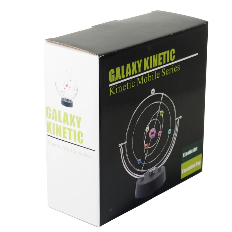 Perpetual Motion Kinetic Globe Desk Decor 5