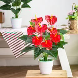 artificial monstera leaf tropical decor plant