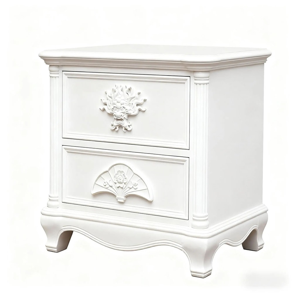 Carved Wood Furniture Applique Decor 3