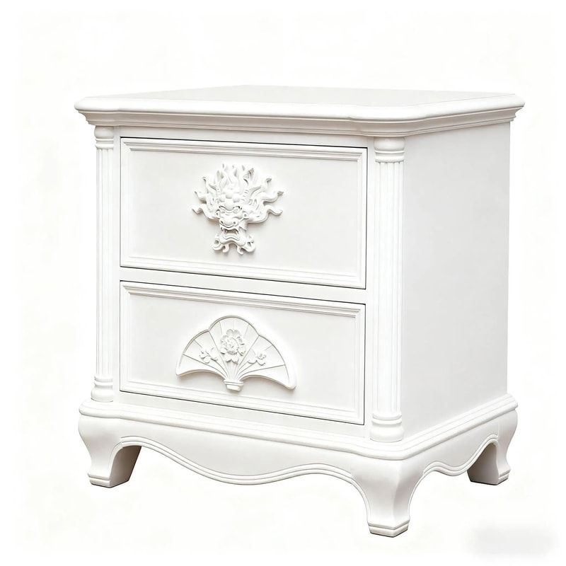 Carved Wood Furniture Applique Decor 3