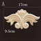 Carved Wood Furniture Applique Decor 9