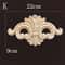 Carved Wood Furniture Applique Decor 21