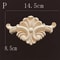 Carved Wood Furniture Applique Decor 26