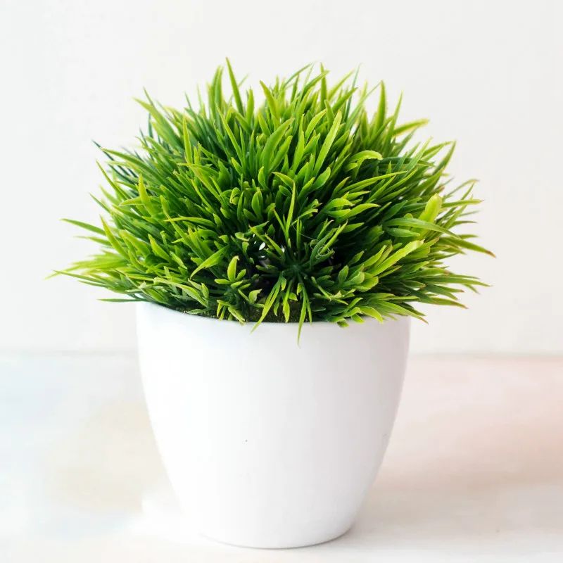 Mini Artificial Bonsai Potted Plant Decor 24