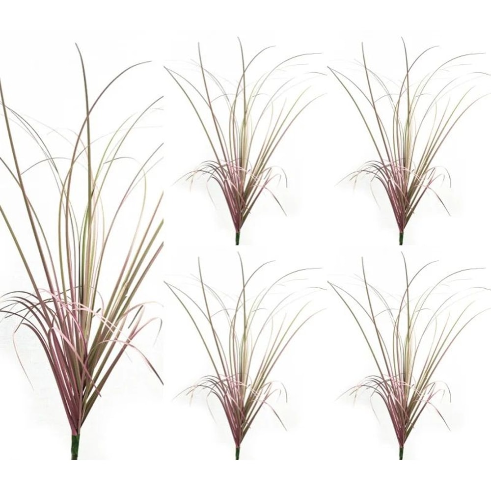 Mini Artificial Grass Bush Landscaping Decor 15