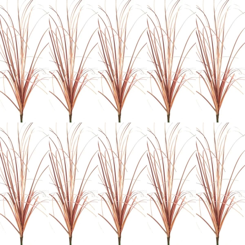 Mini Artificial Grass Bush Landscaping Decor 22