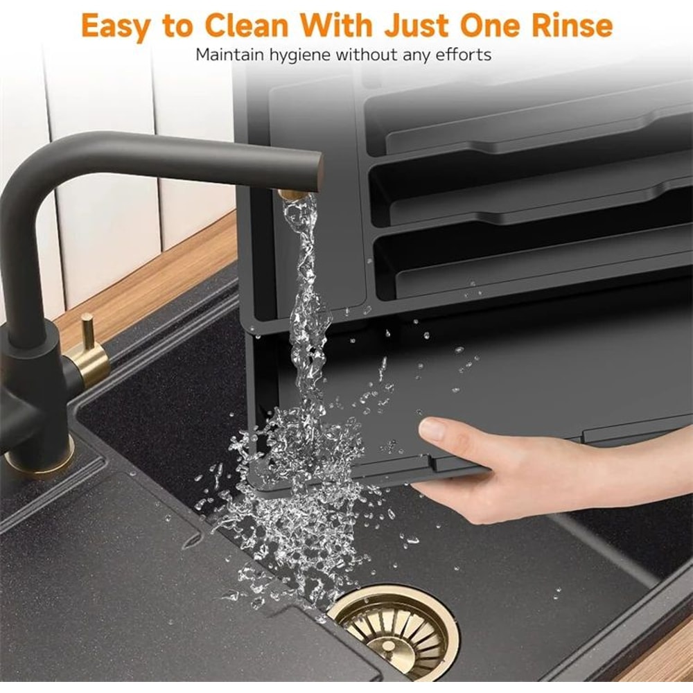 Expandable Cutlery Organizer Drawer Tray 11