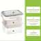 Fridge Food Storage Containers With Strainer Set 6