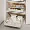 Pull Out Cabinet Storage Rack With Slide Rails 0