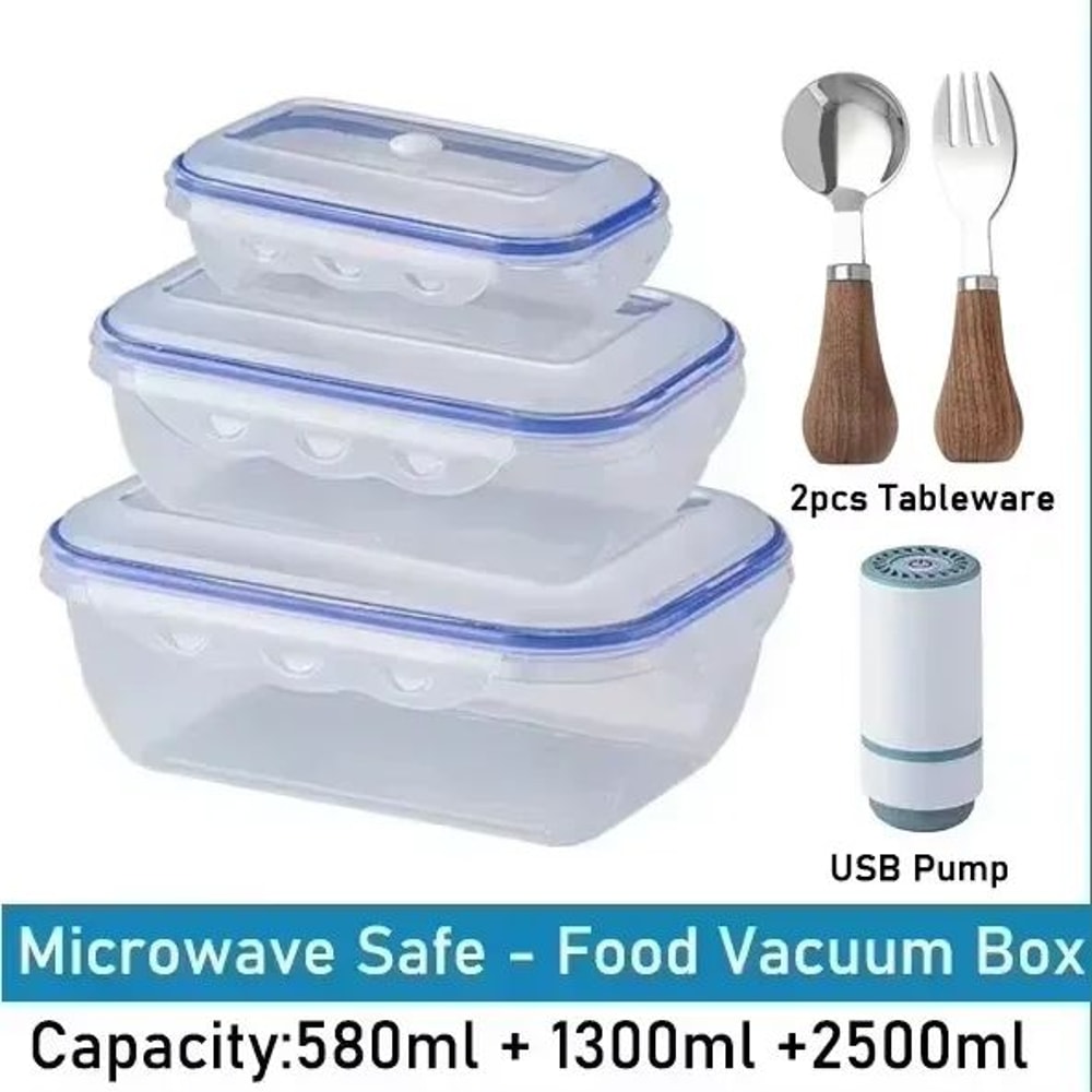 Vacuum Food Storage Container With Airtight Seal 18