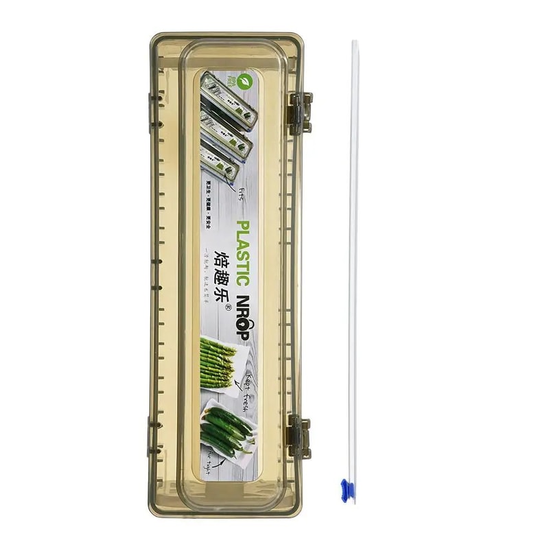 Plastic Wrap Dispenser With Built In Cutter 1