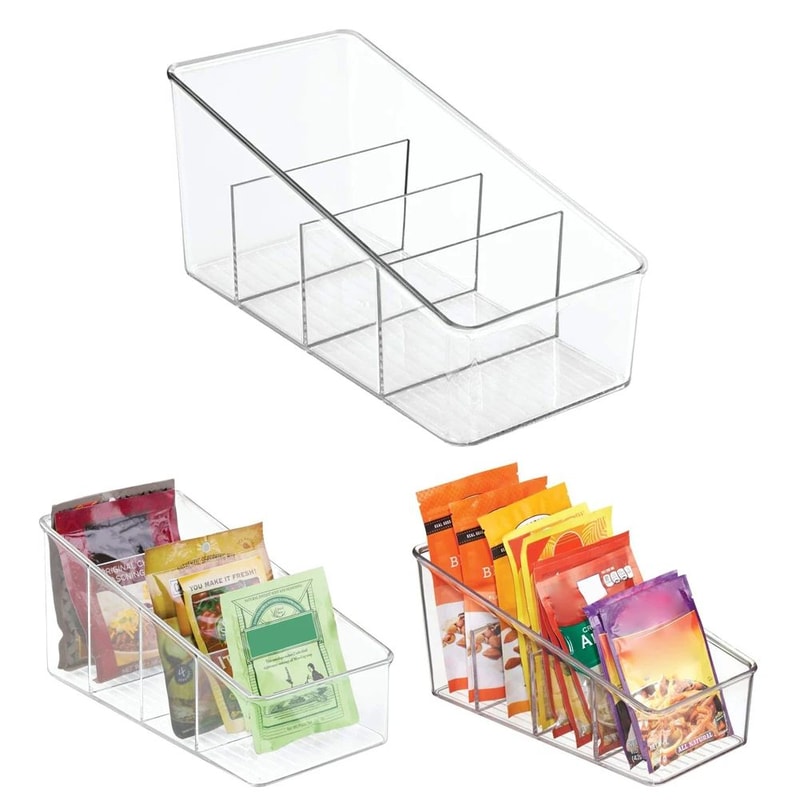 4 Layer Transparent Food Storage Organizer Box 4