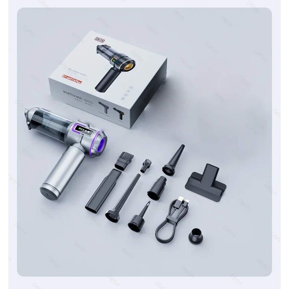 Mini Powerful Cordless Car Vacuum Cleaner 6