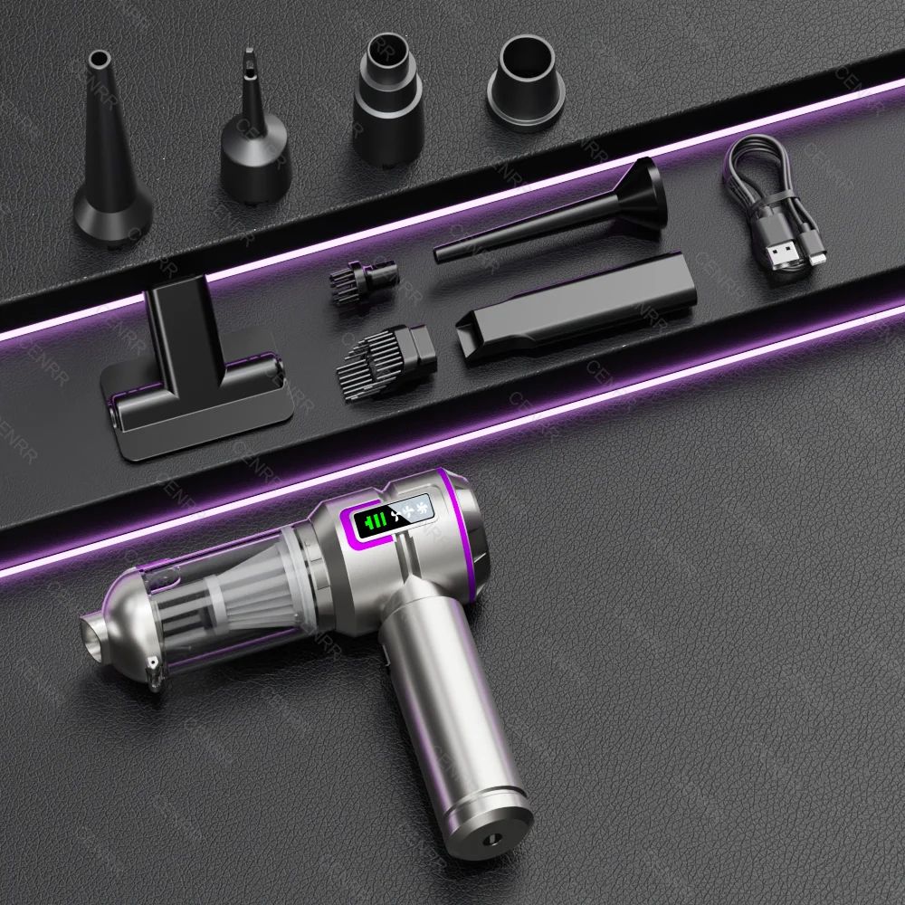 Mini Cordless High Power Car Vacuum Cleaner 6