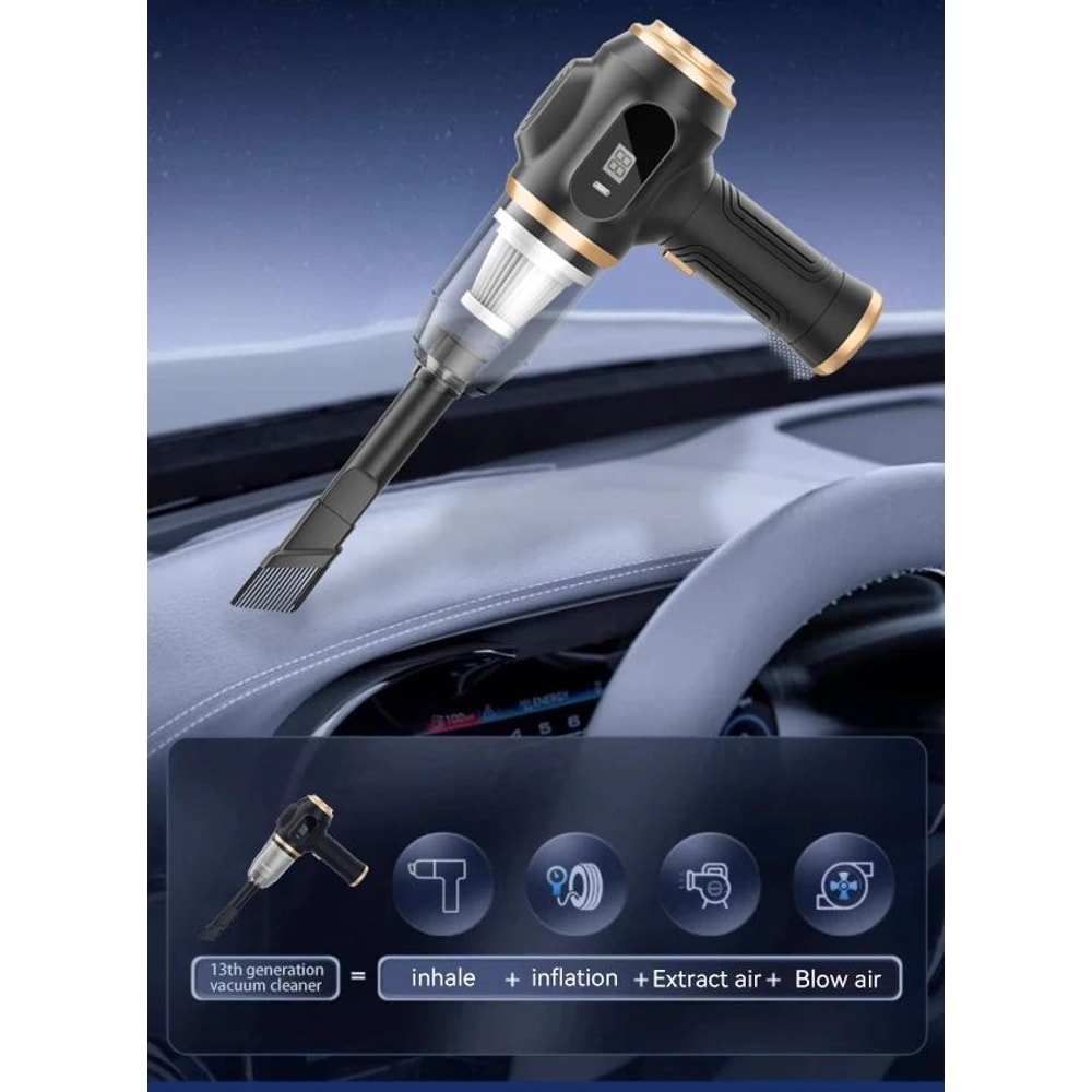 Cordless Multi Functional Handheld Car Vacuum Cleaner 7