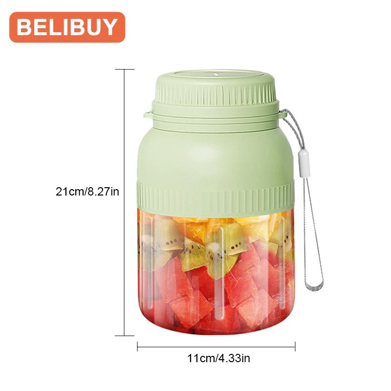 Portable USB Electric Juicer Blender Cup 7