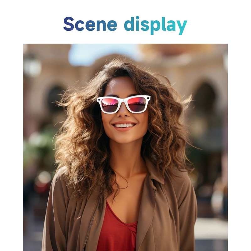 AI Smart Camera Translation Sunglasses 9