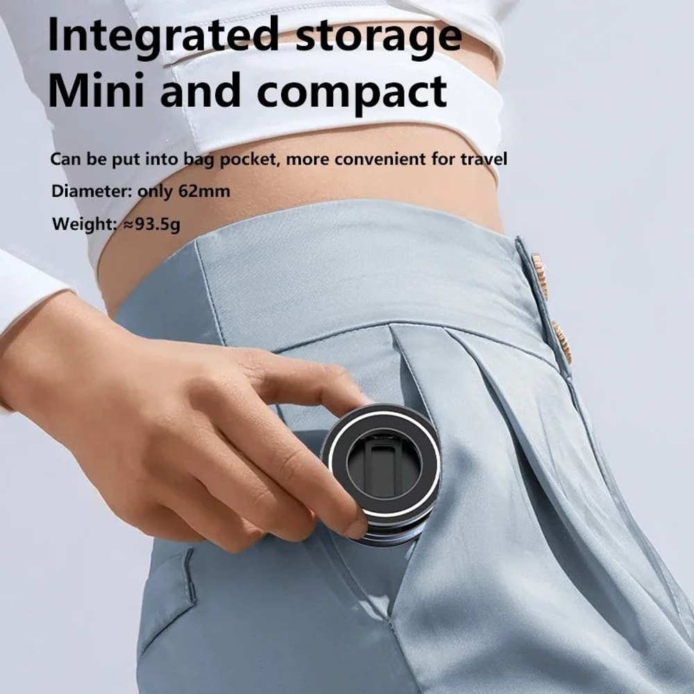 Magnetic Car Phone Holder 360 Adjustable Foldable Suction Mount 4